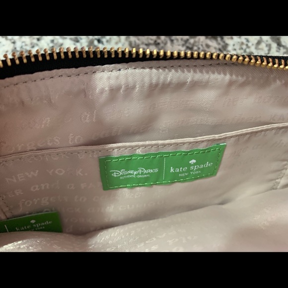 Kate Spade Disney Edition Glitter Tinkerbell clutc - Picture 5 of 8